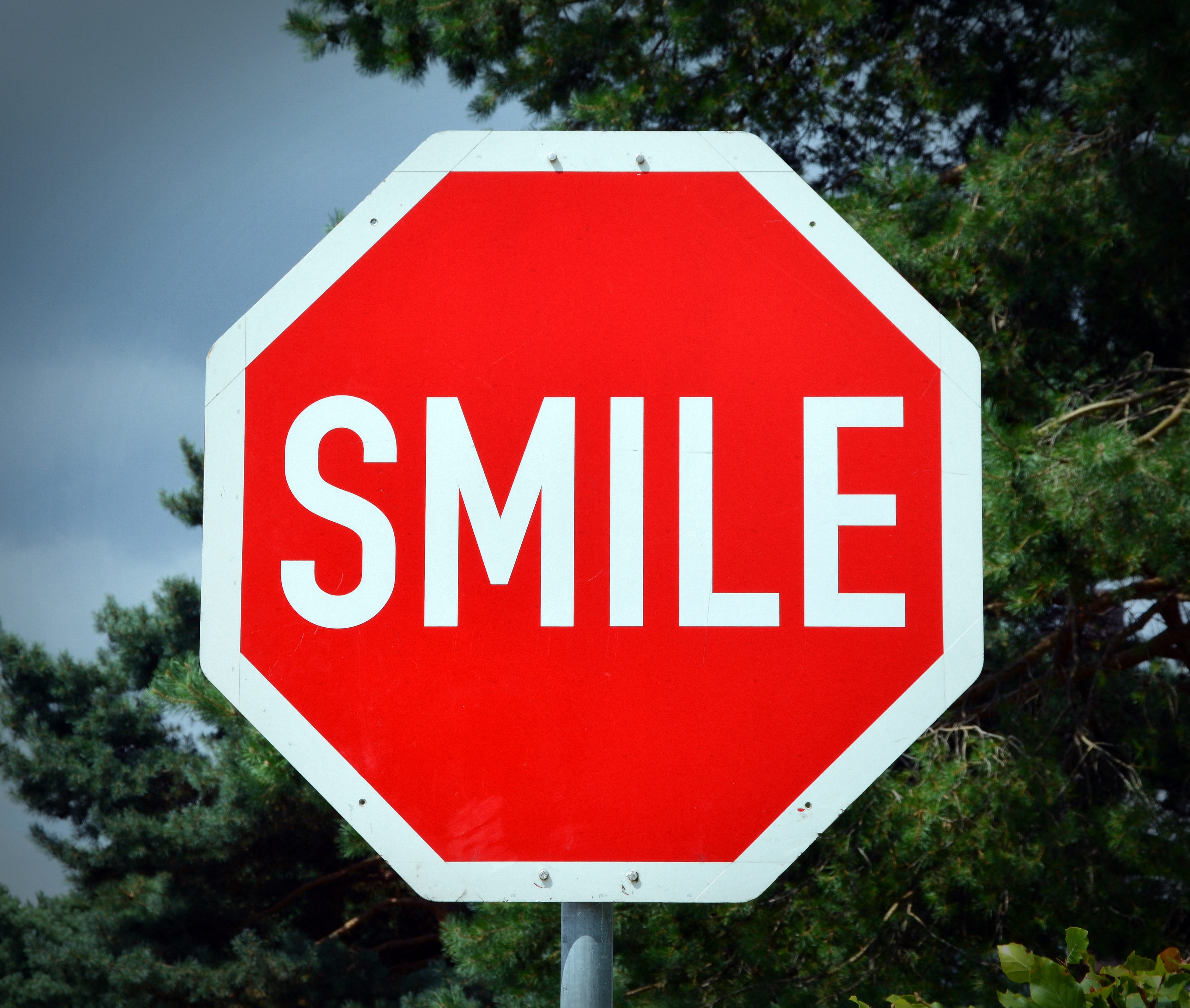 Smile and the world smiles with you….